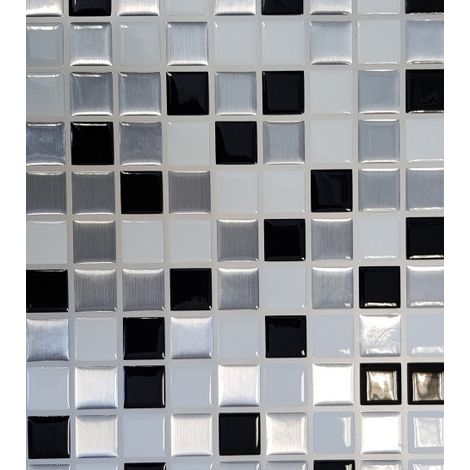 Azulejo adhesivo 3D de baldosas multicolores - Access Deco