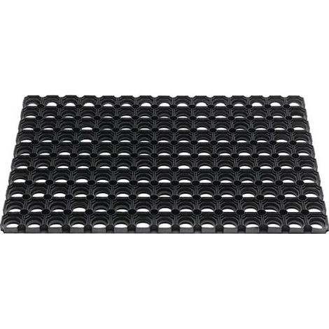 Anelli apri zerbino gomma nera L400xP600xS22mm (1/2)