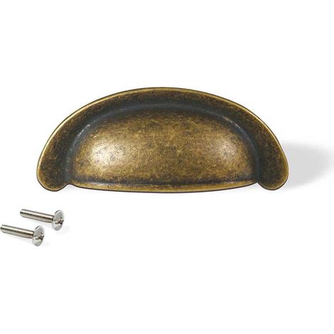 Emuca Marrakech Tirador de mueble bronce 77 mm