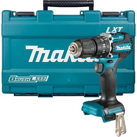 Makita DHP487Z 18V LXT Brushless Combi Hammer Drill Sub Compact Bare Tool + Case (1/5)