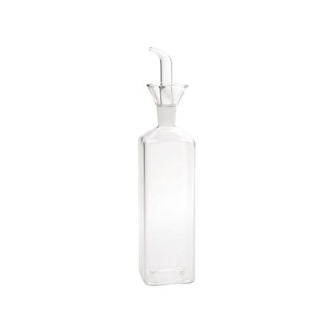 ACEITERA ANTIGOTEO CRISTAL CUADRADA 500 ML  - MS64323