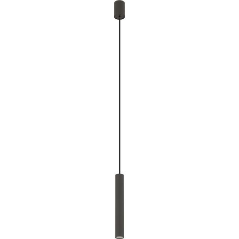Suspension tube graphite câble noir Nowodvorski GU10 (1/5)