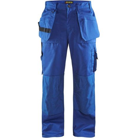 Pantaloni da lavoro artigianali 1530186 - Blu reale 2XL - FR(52) - SE(C58) - Standard (1/2)