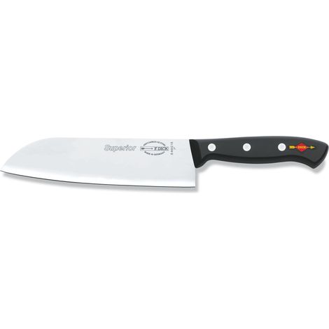 F. DICK Santoku, Küchenmesser, Superior (Klinge 18 cm, nichtrostend, 56° HRC)