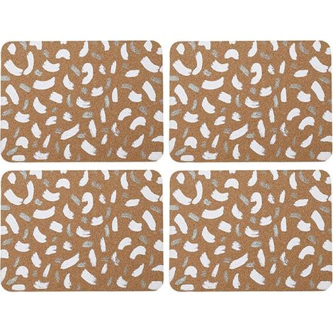 Creative Tops Cork Placemat Set Of 4 Terrazzo