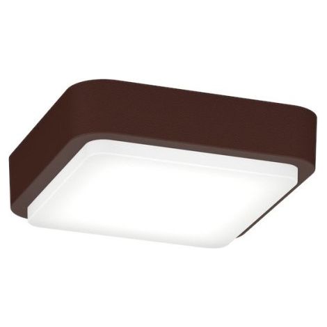 Plafoniera classica top light irvine 28 co gx53 led ip54 alluminio policarbonato