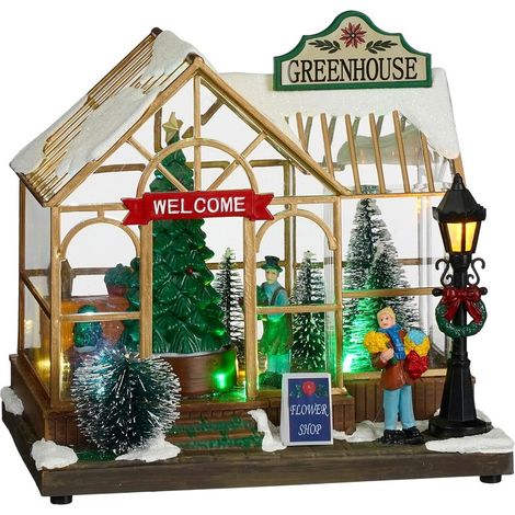 Luville Village de Noël Multicolores H19.5xl14xL21cm