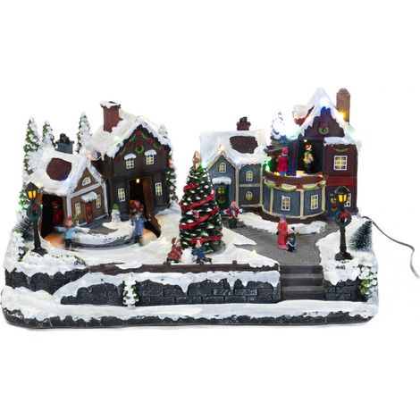 Feeric Lights Weihnachtsdorf mehrfarbig LED (1/5)