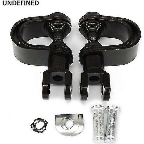 Motorrad-Fußrasten für den Highway, 1" (25 mm) und 1,25" (32 mm), Motorschutzbügel, Sturzbügel, Fußrastenhalterung mit Klemmbefestigung für Harley-Davidson, Honda, Yamaha und Suzuki – Fußrastenhalteru