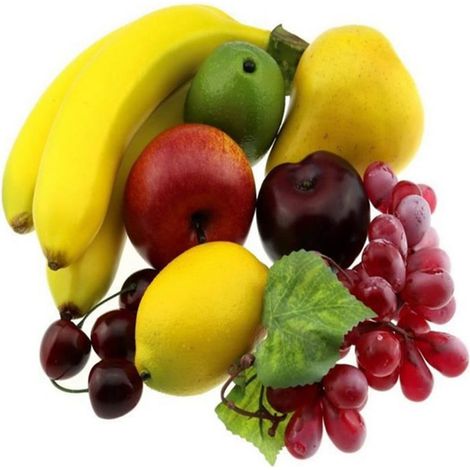 Fruit Artificiel - Légume Artificiel - Décoration Cuisine Maison Fête Éducatif - Lot de 1 (1/5)