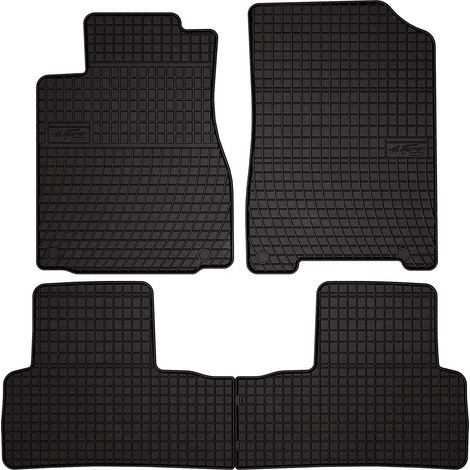 Alfombrillas de goma para Honda CR-V IV SUV (2011-2018) - negras, ajustables (1/5)