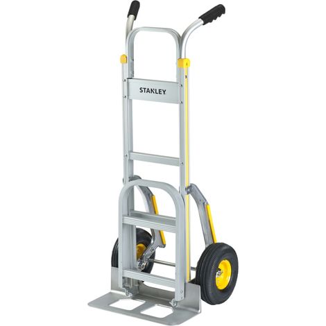 Stanley HT514 carro de mano plateado capacidad 200 kg (1/2)