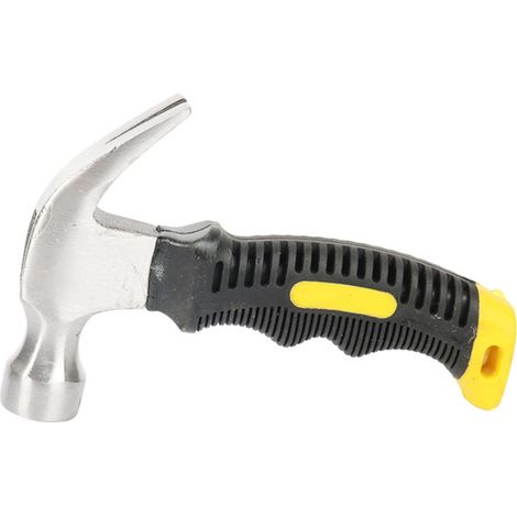 Marteau mini griffe antichoc multifonctionnel avec manche en plastique antidérapant pour clous domestiques (1/5)