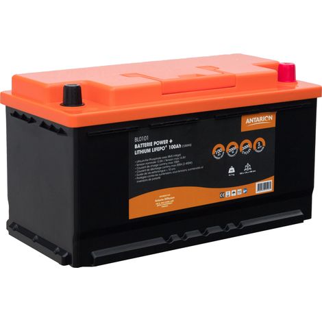 Lithium-Batterie 105Ah Power + Antarion Bluetooth - Antarion
