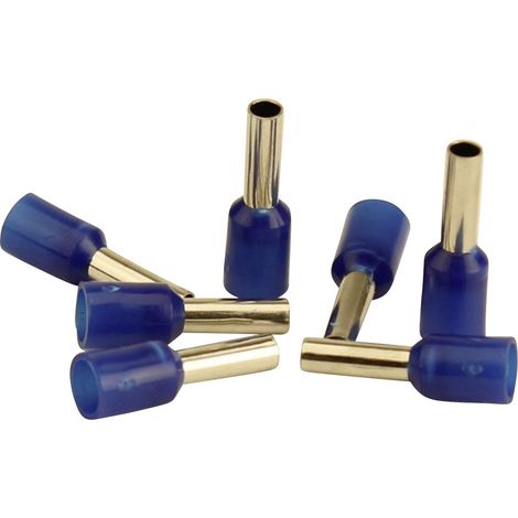 Aderendhülse 100er Pack 2,5 mm² x 8 mm, isoliert Aderendhülsen