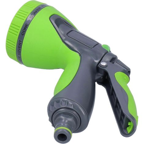 Garden Hose Nozzle 10 Spray Effects High Pressure 20cm 200g (1/5)