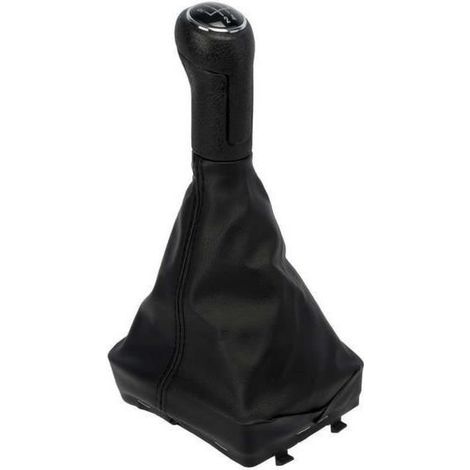 POMMEAU + SOUFFLET ADAPTABLE POUR VW POLO(02 09) 5 VITESSES
