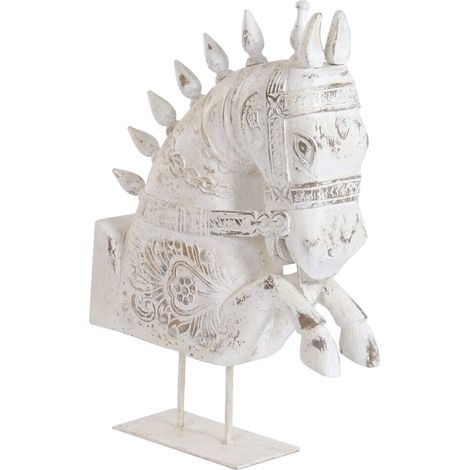 Figura Madera Reciclada 57X15X78 Caballo (1/4)