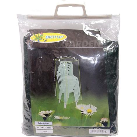 La copertura protettiva copre le sedie 68x68x110 cm 100 g/m² (1/3)