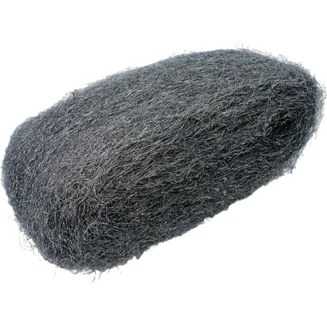 Laine d'acier pour poncer, 00, grain fin, 200 g, entre couche et couche de vernis, pour polir les surfaces ou enlever les restes de peinture (1/5)