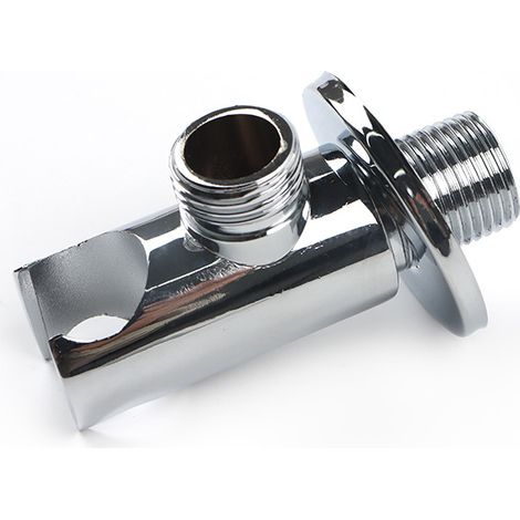 Duschkopfhalter aus Zink, Brausehalter, universelle Anpassung an alle Duschsysteme, bohrfreier Brausehalter, Brausehalter