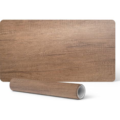 Tappetino protettivo per laptop di design con texture effetto legno, 100x50 cm (1/5)