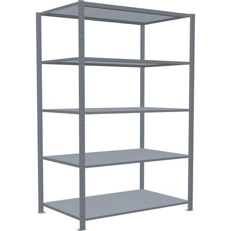 Fachbodenkomplettregale 2000x1300x800mm (Grundregal) MULTIplus150, Traglast: 150kg (1/2)