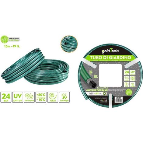 Kaela - Tubo Irrigazione Annaffia Giardino Piante Lava Pompa 15 Mt 49ft. ø3/4-19mm 57507 - (1/2)