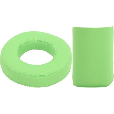 Schwimmhüllen für 330-ml-Dosen, Neopren-Getränkehalter für Schwimmbäder, Grün (1/5)