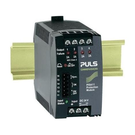 Puls PISA11.402 módulo de protección negro 24 V DC