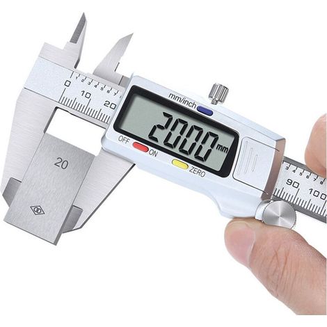 Pied à coulisse électronique en acier inoxydable haute précision 0-150mm pied à coulisse électronique numérique pied à coulisse (1/5)