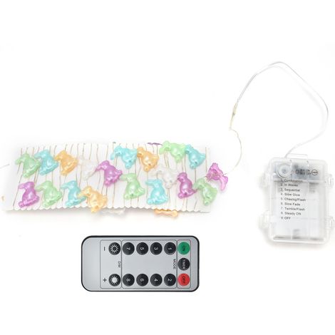 Guirlande lumineuse 40 LED en fil de cuivre 3 mètres, forme lapin pour décoration extérieure maison fête Pâques (1/5)