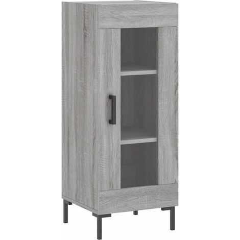 Sideboard Grau Sonoma 34,5x34x90 cm Holzwerkstoff vidaXL (1/5)