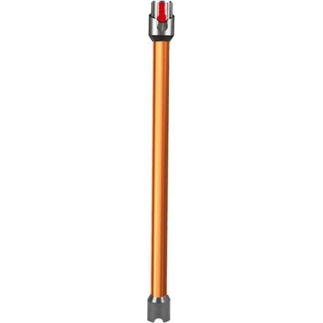 Tube d'Extension en Aluminium pour Aspirateur Sans Fil Dyson V11 V15 V10 V7 V8, Accessoire Rallonge Baguette Extensible Orange (1/5)