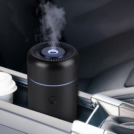 Für Auto-Aroma-Diffusor, 2 Modi Aromatherapie-Diffusor für ätherische Öle mit 7 LED-Farbwechsellichtern, wiederaufladbarer Auto-Diffusor mit USB-Schnittstelle (1/5)