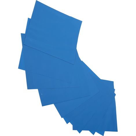 Barrière dentaire isolante sans poudre ni parfum, 36 feuilles bleues, protection buccale optimale (1/5)