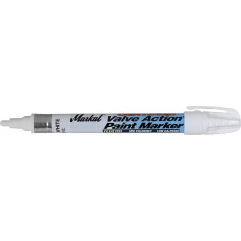 Marcador de acero inoxidable blanco Markal