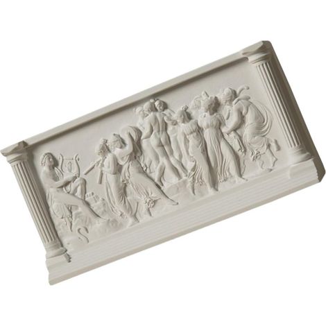 figurine de déesse blanche en résine de style vintage