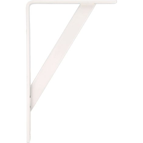 Équerre d'étagère murale Console pour étagère Support étagère en Acier Coleur: Blanc Dimensions: 200 x 125 Poids max.: 320 kg (1/5)