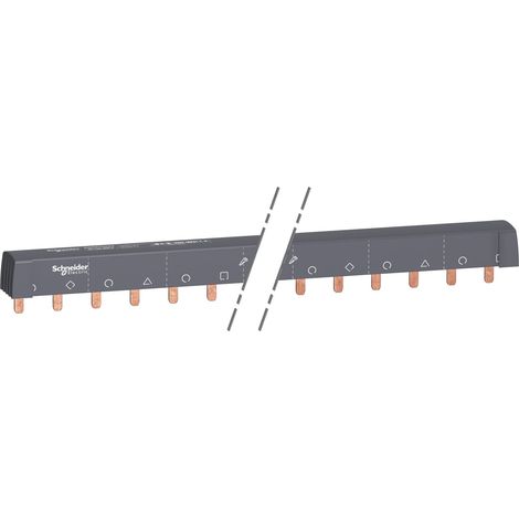 Pettine di collegamento tagliabile iC60/STI 3P+N (NL1NL2NL3) 24 moduli - A9XPH524