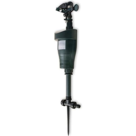 vidaXL Jet-Spray Tierabwehrmittel mit PIR-Sensor, Dunkelgrün (1/5)