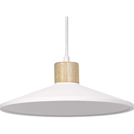 OSRAM Suspension en plâtre DECOR Plaster Wood pour un éclairage d’intérieur moderne, 320 mm, gris foncé, boîtier en métal et plâtre, choix flexible du corps lumineux grâce au culot E27 (1/5)