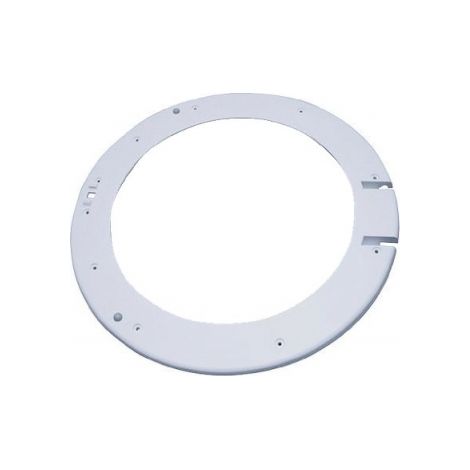 Embellecedor de marco de puerta interior blanco para lavadora Siemens Bosch. Número de pieza original 432073.
