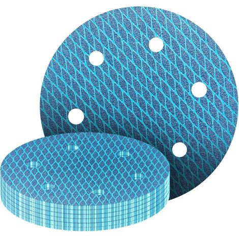 Schleifscheiben 225mm Klett 6Loch 25Stk 40 60 80 120 240 (1/5)