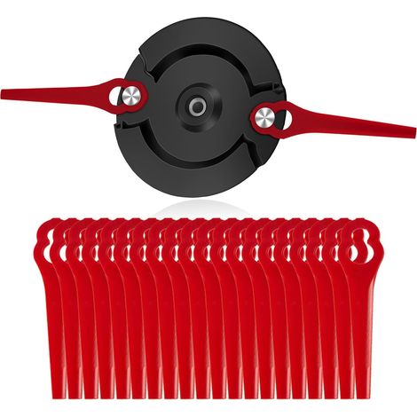 Double Blade Disc Compatible with GE-CT 18 LI, GC-CT 18/24, BG-CT18 LI, BG-CB 18 LI, RG-CT18/1 LI, Battery Trimmer with 20 Blades (1/5)
