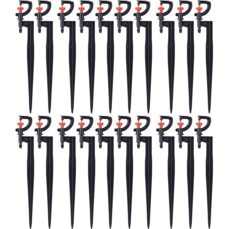 20pcs G Type 360 Degree Rotating Micro Sprinkler Watering Sprinkler (1/5)