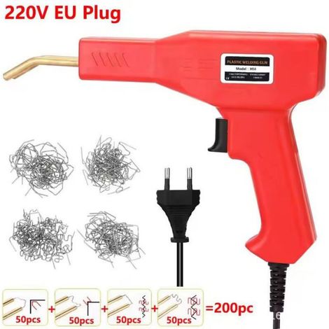 Machine À Plastiquer - Soudure Thermique Pour Réparation Pare-Chocs Automobiles - Polypropylène PP Polyéthylène PE ABS - Kit Complet 200 Bagues - 1 Pièce (1/4)