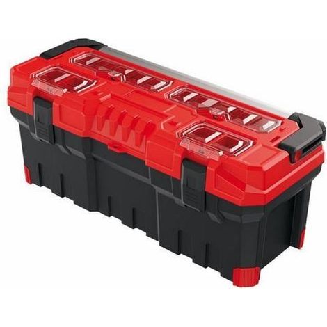 Kistenberg KTIPA7530-3020 Titan Plus Cassetta Portautensili 55 L carico max 30 Kg vassoio estraibile colore Rosso (1/4)