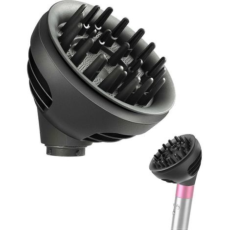 Diffuseur WaveCurl pour styler Dyson Airwrap, embout diffuseur amélioré pour Dyson Airwrap HS01, HS05 et HS08, pour cheveux ondulés, bouclés ou frisés. (1/5)