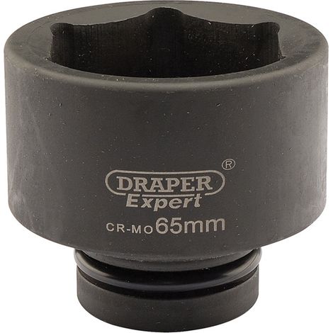 Draper 65mm HI-TORQ® Metric Impact Socket with 1-Inch Square Drive, Heavy-Duty Impact Tool (1/5)